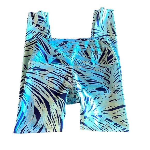 Pineapple Clothing Tropical Dream Lucy Printed Performance Leggings XS - Picture 9 of 10